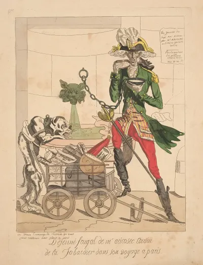 Light Lunch Of Mr Aricose Cousin De La Of Jobardiere On His Journey To Paris