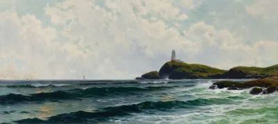 Lighthouse By The Sea