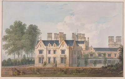 Lilleshall Shropshire The South And East Fronts