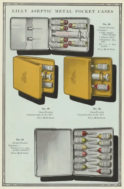 Lilly Aseptic Metal Pocket Cases 2