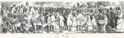 Lincoln Addressing Crowd