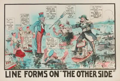 Line Forms On The Other Side