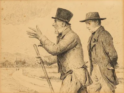 Linstituteur Et Le Pasteur