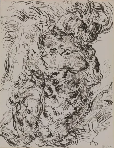 Lion And Tiger In Combat