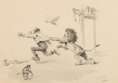 Lion Attack