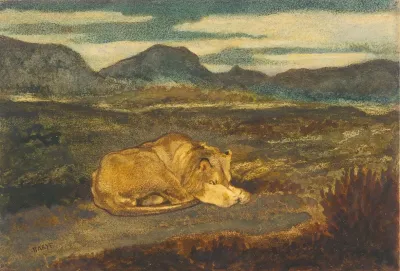 Lion Endormi
