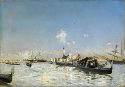 Lisola Di San Giorgio A Venezia