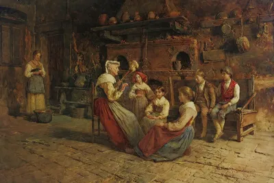 Listening To Grandmas Stories