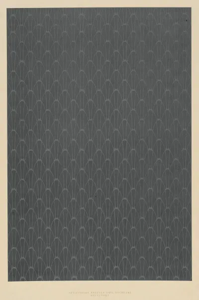 Lithografiertes Papier Grafisches Flachenmuster 2