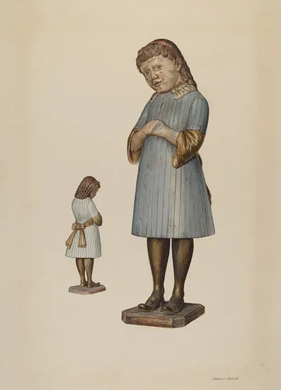 Little Fanny Carved Figure