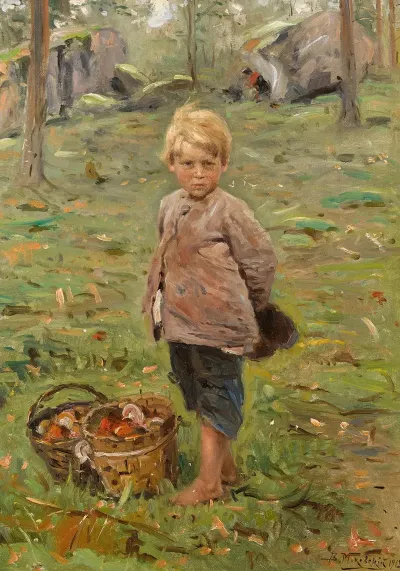 Little Mushroom Hunter