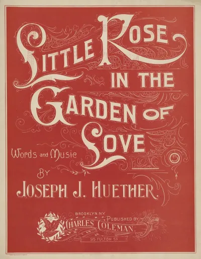 Little Rose In The Garden Of Love