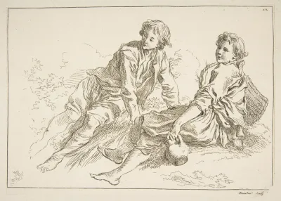 Livre Detude Dapres Les Desseins Originaux De Blomart Pl 11