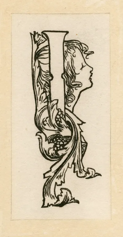 Lluminated Initial For Bells Edition Of The Tempest