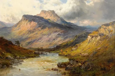 Loch Lomond A Trout Stream Near Stirling