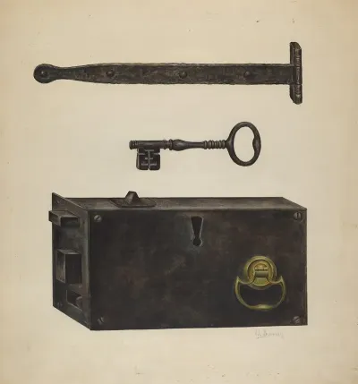 Lock Key Hinge
