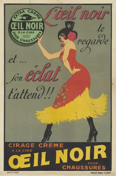 Loeil Noir Te Regarde Et Son Eclat T Attend Cirage Creme A La Cire