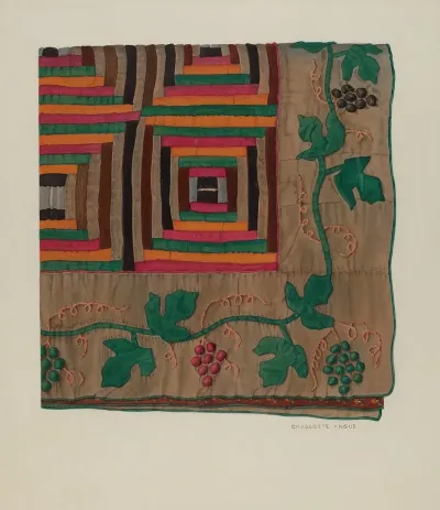 Log Cabin Quilt 2