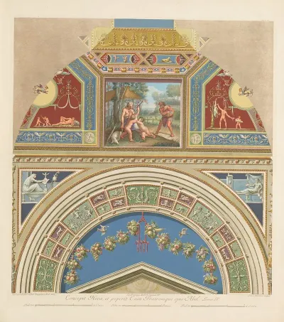 Loggie Di Rafaele Nel Vaticano Pl 02