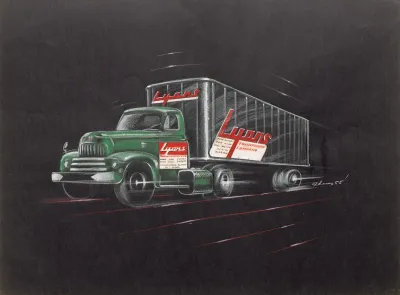 Logo For Lyons Transportation Company Of Erie Pennsylvania