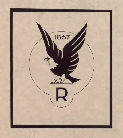 Logo For Ruppert Beer With Eagle