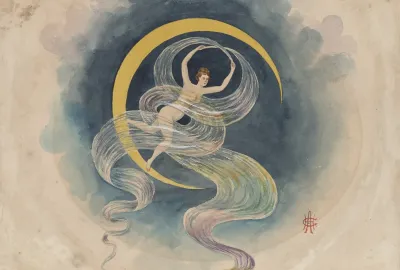 Loie Fuller In The Moon