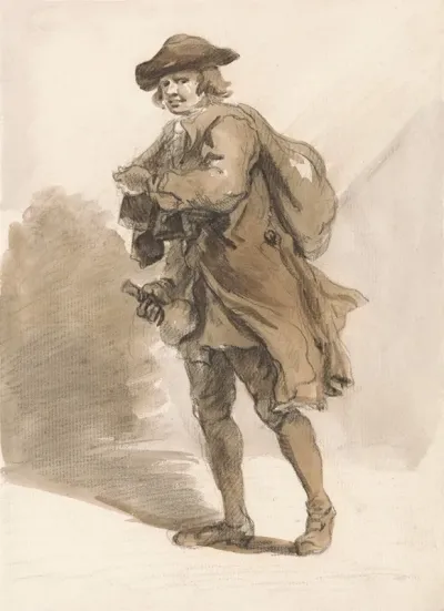 London Cries A Man With A Bottle