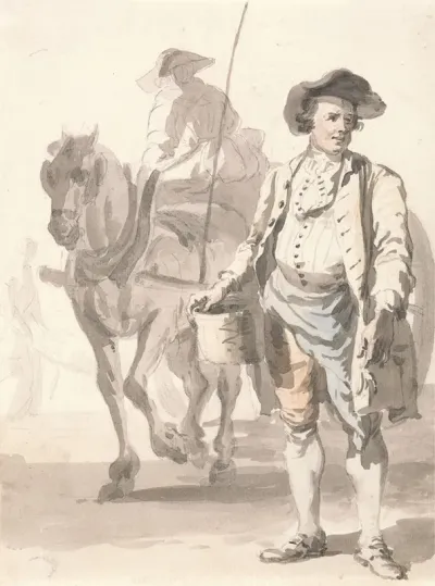 London Cries A Tinker And His Wife