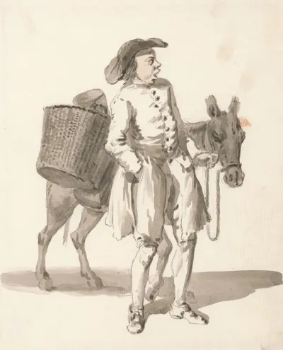London Cries Boy With A Donkey