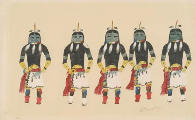 Long Haired Kachinas