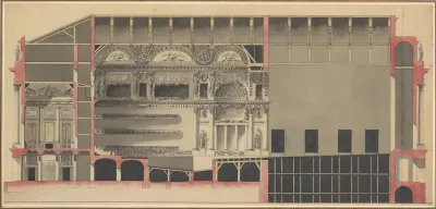 Longitudinal Section Of A Theatre
