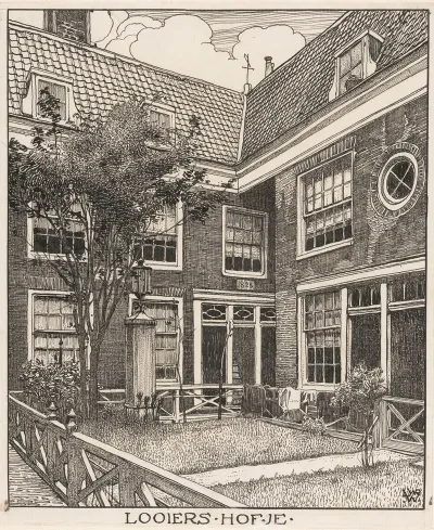 Looiers Hofje Te Amsterdam
