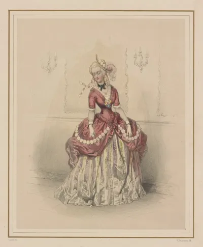 Lopera Mlle Duthe Le Menuet