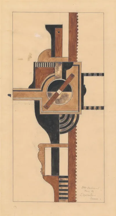 Loperateur Brun Brown Operator