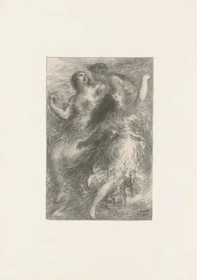 Lor Du Rhin Scene 1re Les Filles Du Rhin