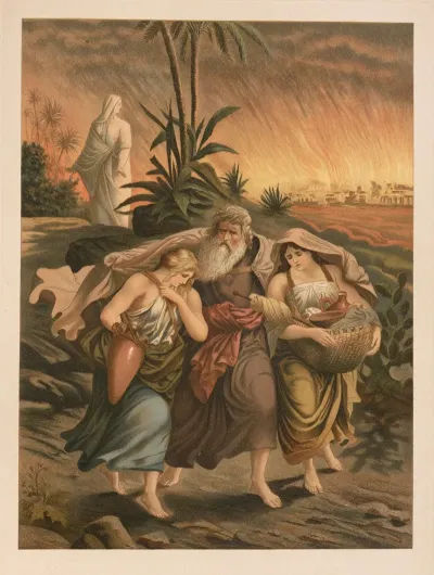Lot Flees Sodom