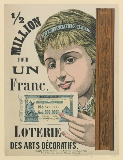 Loterie Des Arts Decoratifs 1 2 Million Pour Un Franc