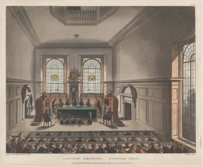 Lottery Drawing Coopers Hall