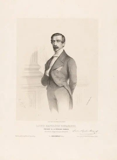 Louis Napoleon Bonaparte President De La Republique Francaise