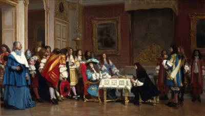 Louis Xiv And Moliere