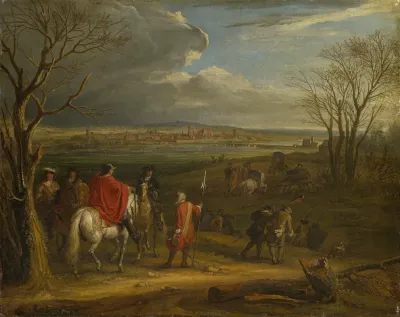 Louis Xiv At The Conquest Of Dole