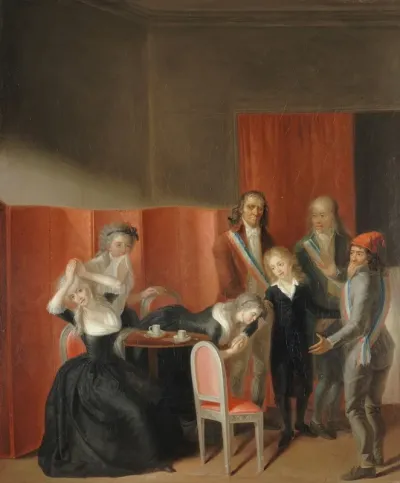 Louis Xvii Separe De Sa Mere Le 3 Juillet 1793