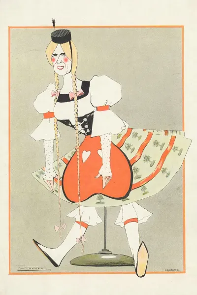 Louise Balthy Au Moulin Rouge