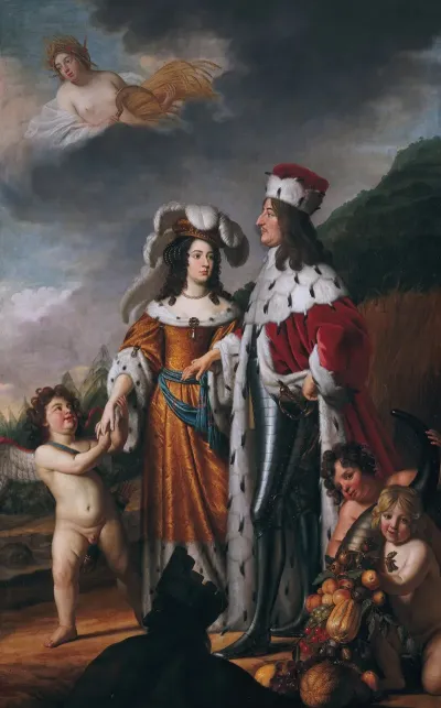Louise Henriette Leads Friedrich Wilhelm Elector Of Brandenburg To Her Parents