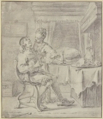 Lovers At Supper