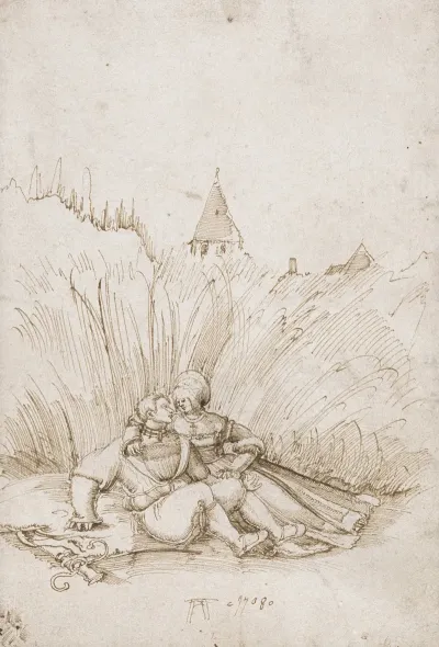 Lovers In A Cornfield