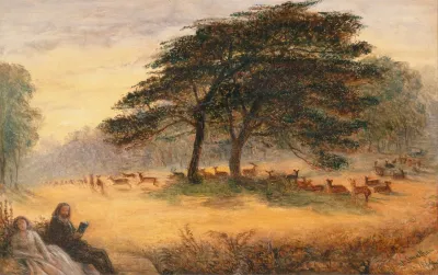Lovers In Richmond Park Windsor Park