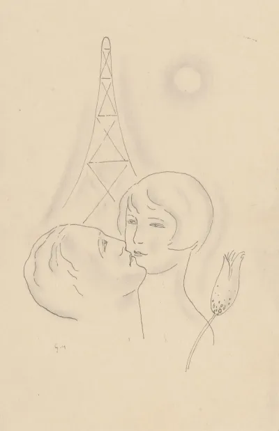 Lovers Memory Of Paris
