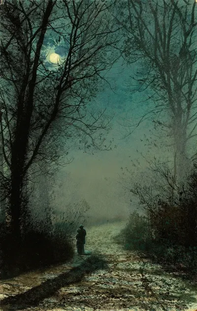 Lovers On A Moonlit Lane