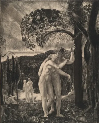 Lovers Still Whispered In The Dusk